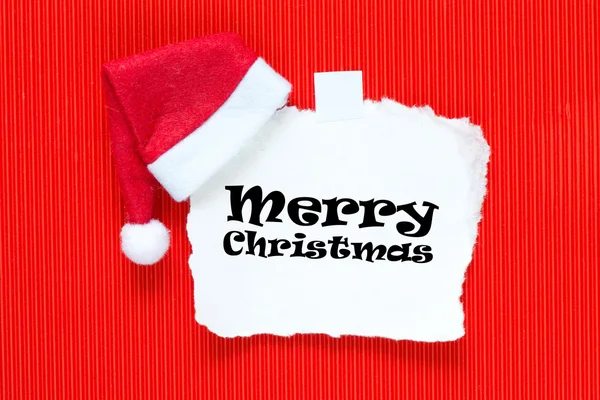 Merry christmas red background — Stock Photo, Image