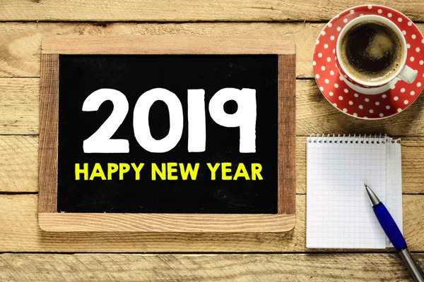 2019 년 행복 한 새해 — 스톡 사진