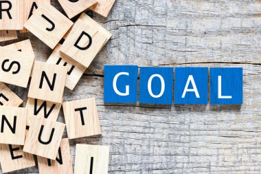 Ahşap harfler hedef yazım