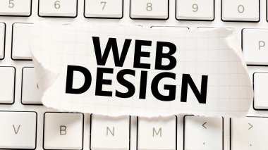 web tasarım yazıt ile klavye