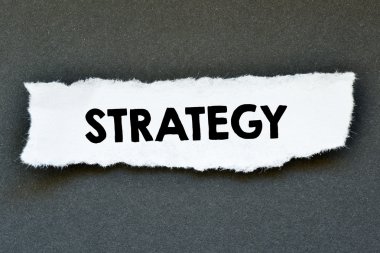 kelime strateji ile kağıt levha