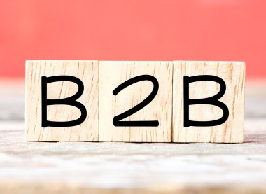 Ahşap harfler B2b yazım