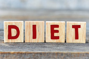 Ahşap harfleri yazım diyet