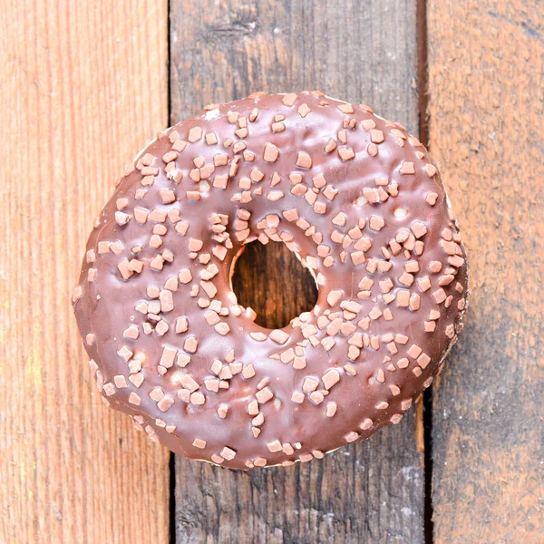 Saboroso donut cremoso — Fotografia de Stock