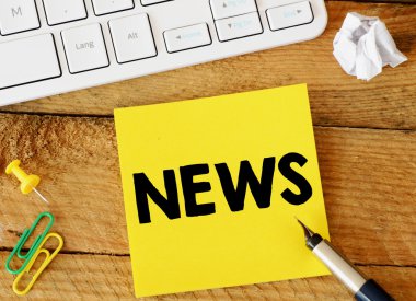 Kağıt etiket haber yazıt ile