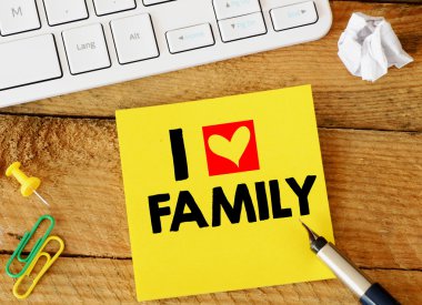 Aile yazıt seviyorum