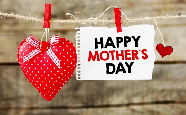 Happy mother's day inscription — Stock Photo, Image