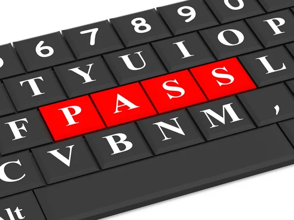 Il pass per l'iscrizione — Foto Stock