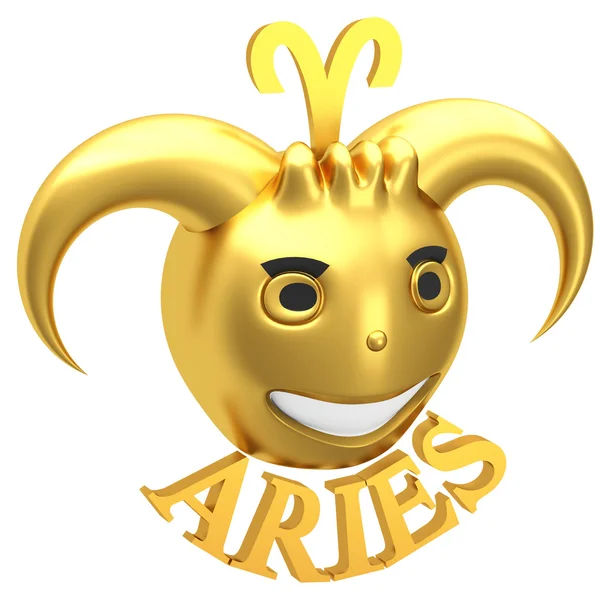 Zodiac sign - Aries — Stock Photo, Image