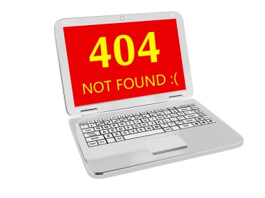 ekrandaki 404 hatası