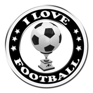Futbol düğmesini seviyorum