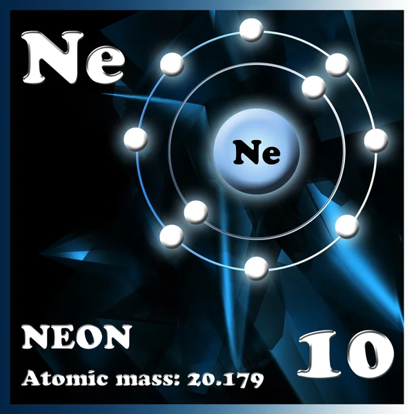 Element Neon Illustration — Stockfoto