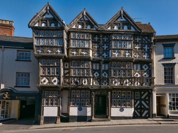 Ancient half timbered inn — Stock Photo, Image