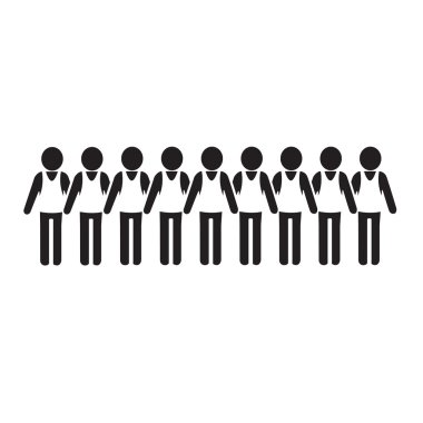 Adam insanların simge tasarlamak Dizayn