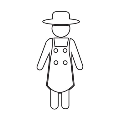 Çiftçi simge tasarlamak Dizayn