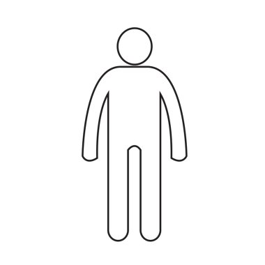 İnsan eylem pozlar simge tasarlamak Dizayn