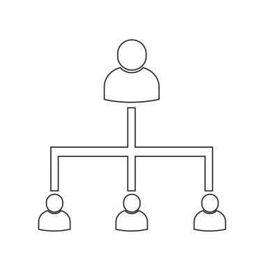 insanlar simge çizimi tasarımı