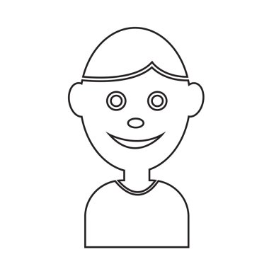 insanlar simge çizimi tasarımı