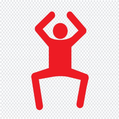 insanlar simge çizimi tasarımı