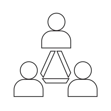insanlar simge çizimi tasarımı