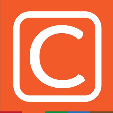 telif hakkı simgesi simge illüstrasyon tasarım