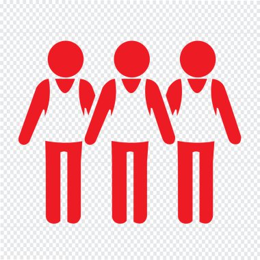 Adam insanların simge tasarlamak Dizayn