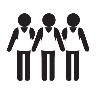 Adam insanların simge tasarlamak Dizayn