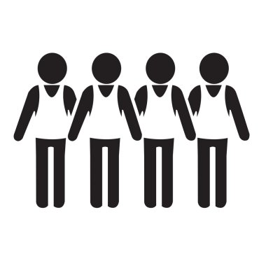 Adam insanların simge tasarlamak Dizayn