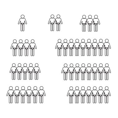 Yüzme takımı insanlar simge tasarlamak Dizayn