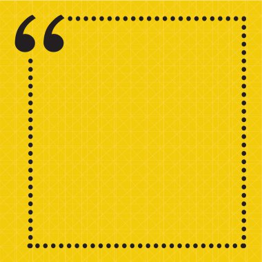 Tırnak işareti konuşma balonu işareti simgesi illüstrasyon tasarımı