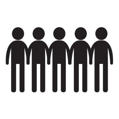 Adam simge illüstrasyon tasarım