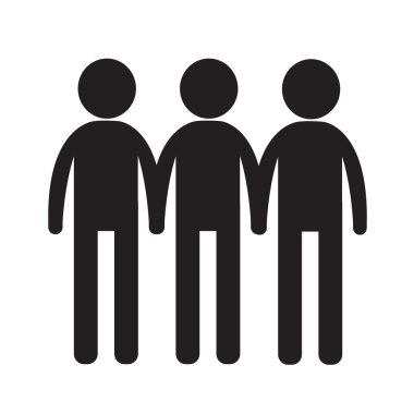 Adam simge illüstrasyon tasarım