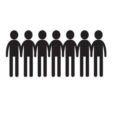 Adam simge illüstrasyon tasarım