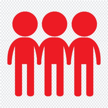 erkek ve kız simge illüstrasyon tasarım