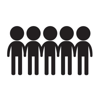 erkek ve kız simge illüstrasyon tasarım