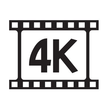 Film şeridi simge illüstrasyon tasarım