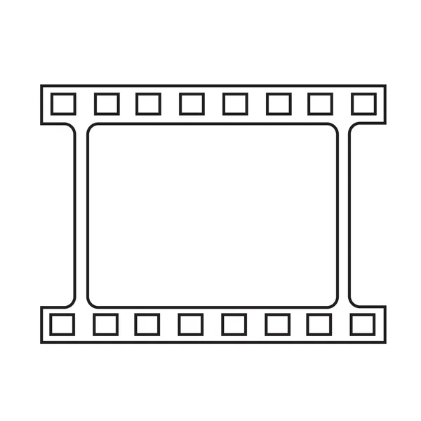 Ícone de tira de filme Design de ilustração —  Vetores de Stock