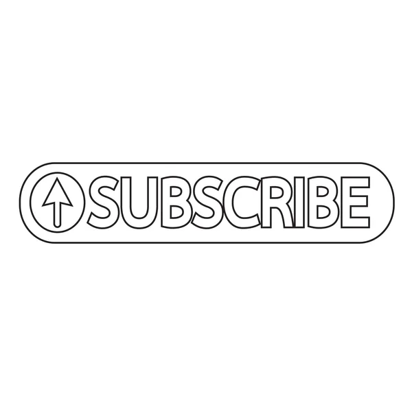 Subscribe icon symbol Illustration design — Stock Vector