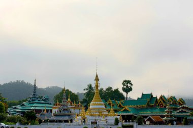 WAT Chong Klang ve Wat Chong Kham, Mae Hong Son, Tayland