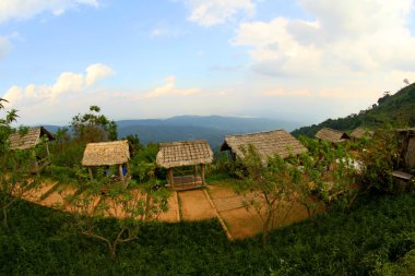 Mon jam görünümü, mae reçel, chiangmai, Tayland