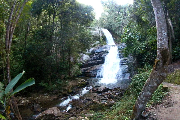 Mae Pan Waterfall Doi Inthanon ,chiangmai ,thailand — Stock Photo, Image