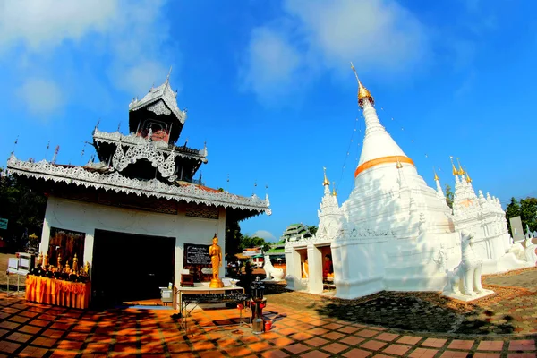 Wat Phra That Doi Kong Mu, Mae Hong Son, Tailandia — Foto de Stock
