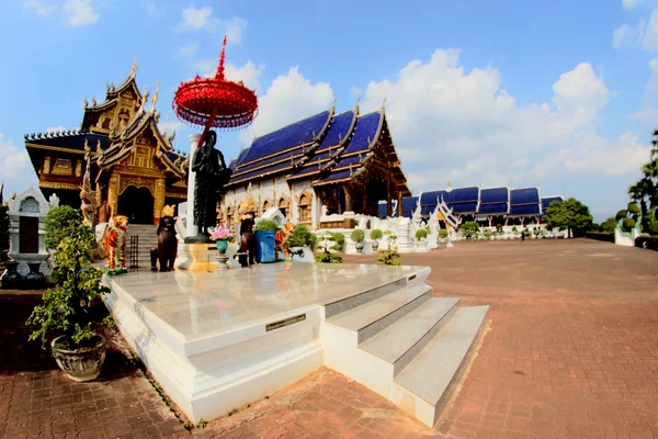 Wat Ban den tempel, Maetang, chiangmai, thailand — Stockfoto