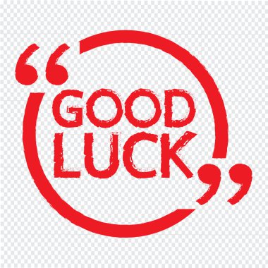 İyi şanslar illüstrasyon tasarım