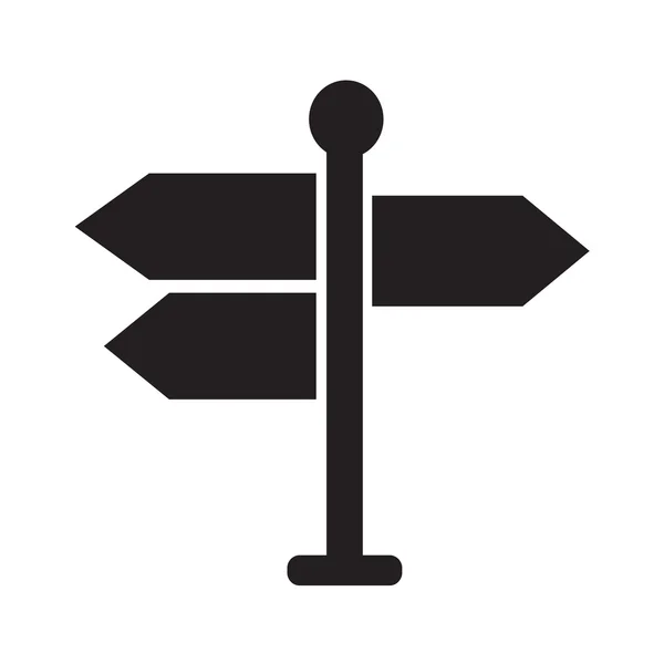 Icono de la señal Diseño de ilustración — Archivo Imágenes Vectoriales