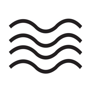 su simge illüstrasyon tasarım