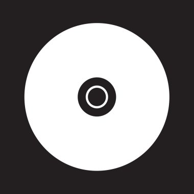 Kompakt disk depolama simge tasarlamak Dizayn