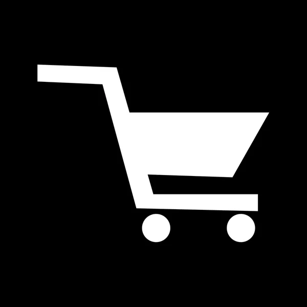 Carrinho de Compras Icon Ilustration design — Vetor de Stock