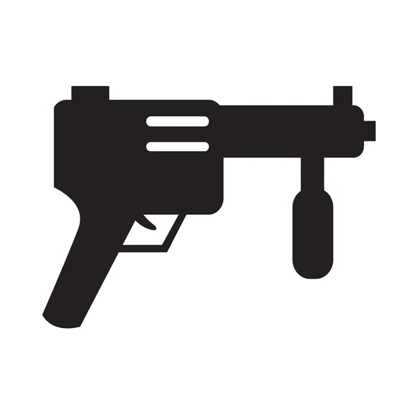 Submachine Gun icon Illustration design — Stock Vector