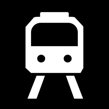 Tren simge illüstrasyon tasarım